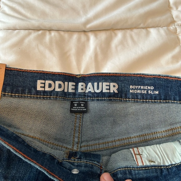 Eddie Bauer Blue Boyfriend Jeans - Picture 4 of 4